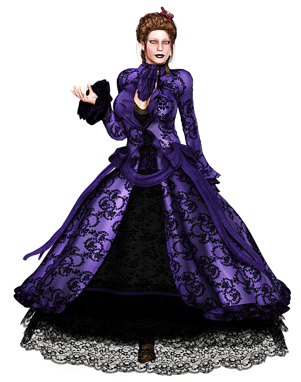 动漫世界中的紫色头发角色，紫色头发的魅力与经典角色盘点